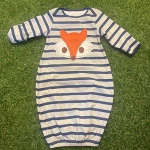 Fox baby gown